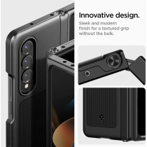 Spigen Neo Hybrid S Designed Cover Compatible For Galaxy Z Fold 4 Case (2022), Black