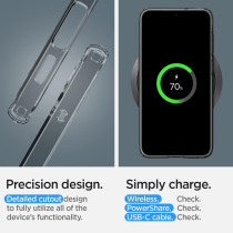 Spigen Liquid Crystal Designed Cover Compatible For Galaxy S23 Plus Case (2023), Space Crystal
