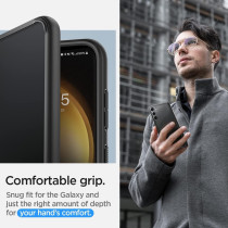 Spigen Ultra Hybrid Designed Cover Compatible For Galaxy S23 Case (2023), Matte Black