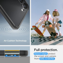 Spigen Ultra Hybrid Designed Cover Compatible For Galaxy S23 Case (2023), Matte Black