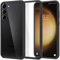 Spigen Ultra Hybrid Designed Cover Compatible For Galaxy S23 Case (2023), Matte Black