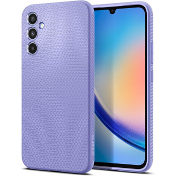 Spigen Liquid Air Designed Cover Compatible For Galaxy A34 5G Case (2023), Awe Violet