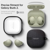 Spigen Urban Fit Designed For Galaxy Buds2 Pro 2022 / Buds 2 (2021) / Buds Pro 2021 / Buds Live 2020 Shockproof Protective Cover, Black