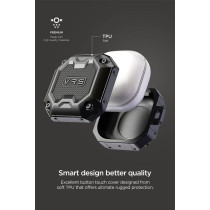 VRS Design Terra Guard Fit Buds Case For Galaxy Buds Fe (2023), Buds2 Pro (2022), Galaxy Buds 2 Case (2021), Galaxy Buds Pro Case (2021), Galaxy Buds Live Case (2020)