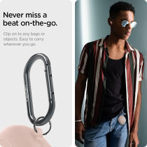 Spigen Silicone Fit Designed For Galaxy Buds2 Pro Case (2022) / Galaxy Buds 2 Case (2021) / Galaxy Buds Pro Case (2021) / Galaxy Buds Live Case 2020, Pink Sand