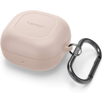 Spigen Silicone Fit Designed For Galaxy Buds2 Pro Case (2022) / Galaxy Buds 2 Case (2021) / Galaxy Buds Pro Case (2021) / Galaxy Buds Live Case 2020, Pink Sand