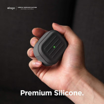 Elago Armor Case Designed For Apple Airpods Pro Case, Tough Drop Protection, Shock Resistant, Made From Durable Silicone, Dark Grey