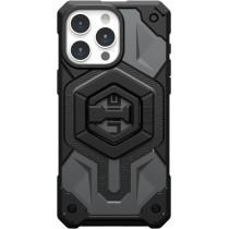Urban Armor Gear Uag Magnetic Phone Ring Stand Compatible With Magsafe Magnet, Removable Metal Finger Ring Grip And 360 Rotation Adjustable Kickstand For iPhone 15/14/13, Galaxy S24/S23, Black