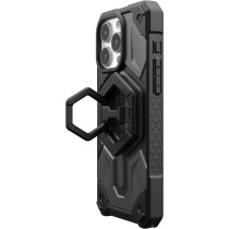 Urban Armor Gear Uag Magnetic Phone Ring Stand Compatible With Magsafe Magnet, Removable Metal Finger Ring Grip And 360 Rotation Adjustable Kickstand For iPhone 15/14/13, Galaxy S24/S23, Black