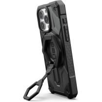 Urban Armor Gear Uag Magnetic Phone Ring Stand Compatible With Magsafe Magnet, Removable Metal Finger Ring Grip And 360 Rotation Adjustable Kickstand For iPhone 15/14/13, Galaxy S24/S23, Black