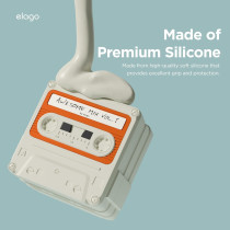 Elago Cassette Tape Case Compatible With Samsung Galaxy Buds FE Case (2023) / Galaxy Buds 2 Pro Case (2022) / Galaxy Buds 2 Case (2021) / Galaxy Buds Pro Case (2021) / Galaxy Buds Live Case (2020)