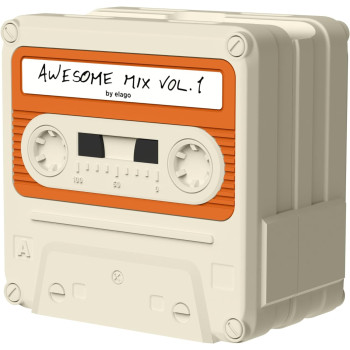Elago Cassette Tape Case Compatible With Samsung Galaxy Buds FE Case (2023) / Galaxy Buds 2 Pro Case (2022) / Galaxy Buds 2 Case (2021) / Galaxy Buds Pro Case (2021) / Galaxy Buds Live Case (2020)