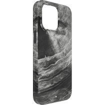 BodyGuardz Carve Marble For iPhone 15 Pro Case, Ultra-Slim Shockproof Military Grade Tested 16FT Drop Rating, Compatible With MagSafe and Wireless Charging, Responsive Buttons, Black