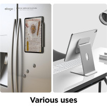Elago Case For iPad Air 10.9 5th, 4th Generation And iPad Pro 1st Generation 2018, iPad Case With Magnetic Attachment To Metal, Compatible With Apple iPad Pencil And Elagos Pencil Case, Light Grey