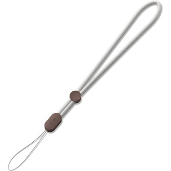 Elago Lanyard Compatible With AirPods Pro 2, Nylon Wrist Strap, Anti Drop, Extra Security, Adjustable Button, Widely Applicable, Brown