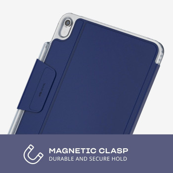 Tech21 EvoFolio Case For iPad 10th Gen, Impact Protection, Multi-Angle Viewing, Blue