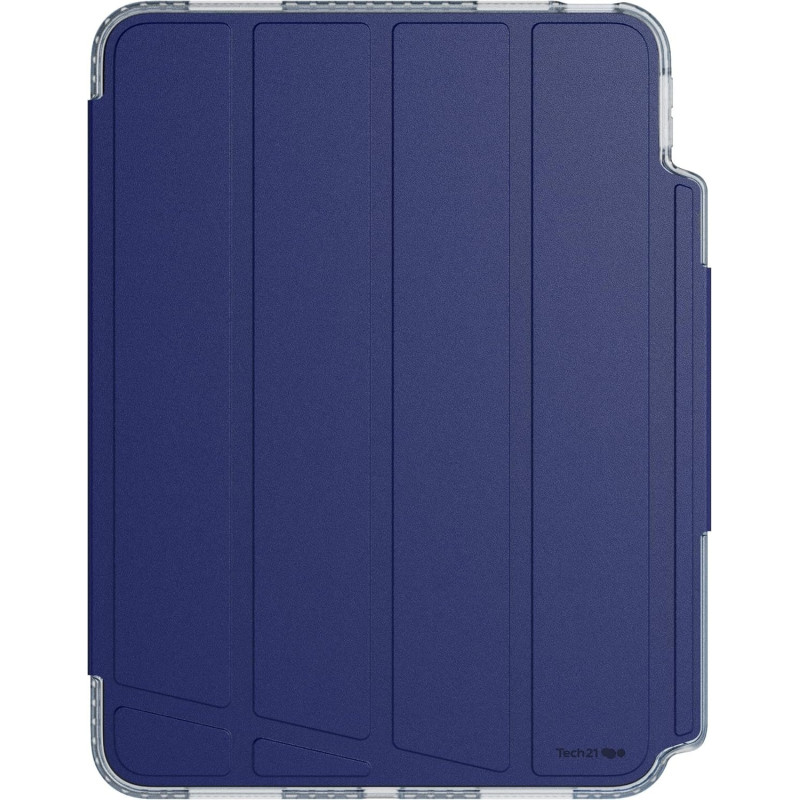 Tech21 EvoFolio Case For iPad 10th Gen, Impact Protection, Multi-Angle Viewing, Blue