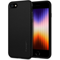 Spigen Liquid Air Armor Designed For iPhone SE 2020 Case/Designed For iPhone 8 Case (2017) / Designed For iPhone 7 Case (2016), Black