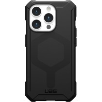 Urban Armor Gear UAG Case Compatible With iPhone 15 Pro Case 6.1 Essential Armor Black Built-in Magnet Compatible With MagSafe Charging Rugged Military Grade Dropproof Protective Cover