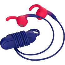iFrogz Sound Hub Tone Bluetooth Earbuds Water-Resistant, Navy/Red