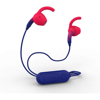 iFrogz Sound Hub Tone Bluetooth Earbuds Water-Resistant, Navy/Red