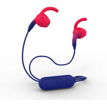 iFrogz Sound Hub Tone Bluetooth Earbuds Water-Resistant, Navy/Red