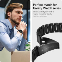 Spigen Modern Fit Designed For Samsung Galaxy Watch 6/5/4 44/40mm, Classic 6 47/43mm, 5 Pro 45mm, 4 Classic 46/42mm, 3 41mm, Active 1 And 2 Band