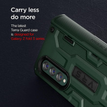 VRS Design Terra Guard For Galaxy Z Fold 3, Semi-Auto Hinge Protective Case Compatible With Galaxy Z Fold 3 5G, 2021
