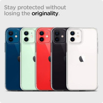 Spigen Crystal Hybrid Designed For iPhone 12 Mini Case, 2020, Crystal Clear