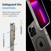 Spigen Ultra Hybrid Mag Magfit Compatible With Magsafe Designed For iPhone 13 Pro Max Case, 2020, Graphite