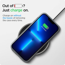 Spigen Ultra Hybrid Anti-Yellowing Technology Designed For iPhone 13 Pro Case 2021, Crystal Clear