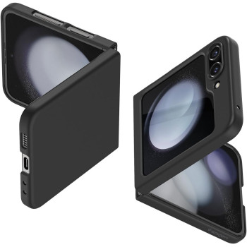 Spigen Air Skin Designed For Galaxy Z Flip 5 Case 2023, Black