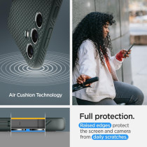 Spigen Liquid Air Designed For Galaxy S24 Plus Case 2024, Military-Grade Protection, Abyss Green