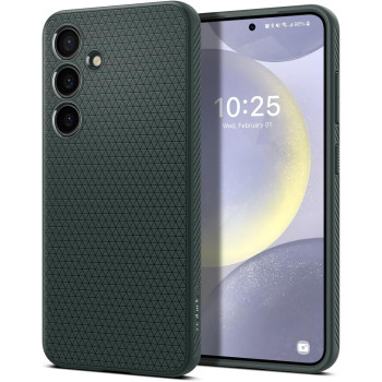 Spigen Liquid Air Designed For Galaxy S24 Plus Case 2024, Military-Grade Protection, Abyss Green