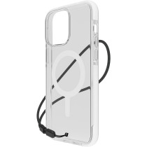 BodyGuardz Ace Pro For iPhone 15 Pro Case, Heavy Duty Shockproof Cover With 18Ft Military Grade Drop Tested, Compatible With Magsafe, Wireless Charging, Responsive Buttons, Clear/White