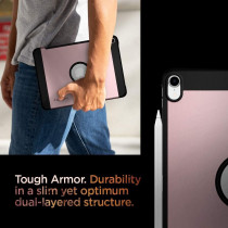 Spigen Tough Armor Designed For iPad Pro 11 Case 2018, Rose Gold