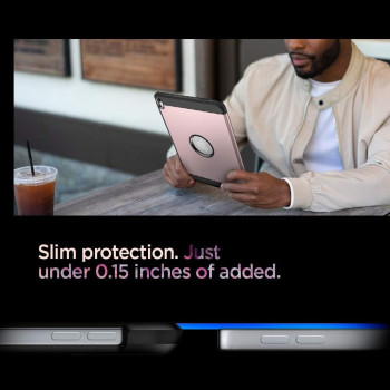 Spigen Tough Armor Designed For iPad Pro 11 Case 2018, Rose Gold