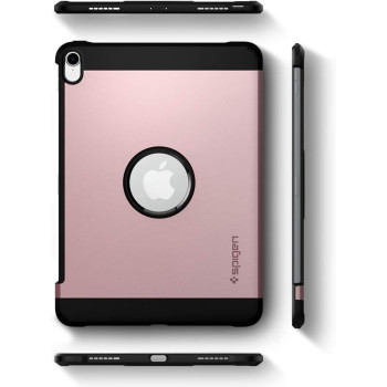 Spigen Tough Armor Designed For iPad Pro 11 Case 2018, Rose Gold