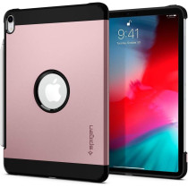 Spigen Tough Armor Designed For iPad Pro 11 Case 2018, Rose Gold
