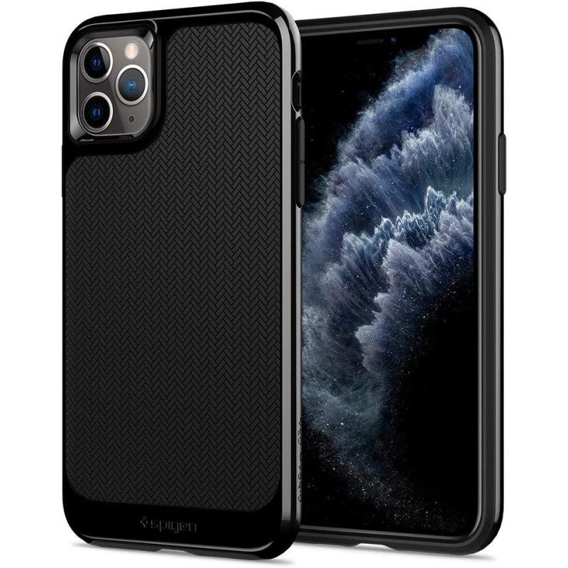 Spigen Neo Hybrid Designed For iPhone 11 Pro Case 2019, Jet Black
