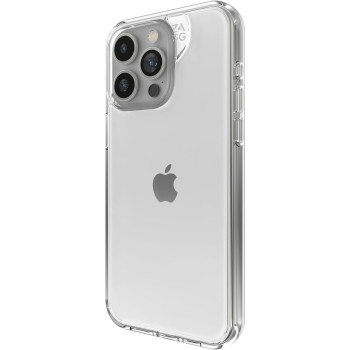 Zagg Crystal Palace Protective Case For Apple iPhone 15 Pro Max, Slim Design,13Ft Drop, Wireless Charging, Graphene, Enhanced Grip, Clear