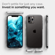Spigen Ultra Hybrid Anti-Yellowing Pc Back, Designed For iPhone 12 Pro Max Case 2020, Crystal Clear