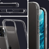 Spigen Ultra Hybrid Anti-Yellowing Pc Back, Designed For iPhone 12 Pro Max Case 2020, Crystal Clear
