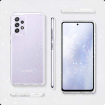 Spigen Liquid Crystal Glitter Designed For Galaxy A52 Case (2021) / Designed For Galaxy A52 5G / Designed For Galaxy A52S 5G Case (2021), Crystal Quartz