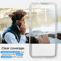 Spigen Ultra Hybrid Designed For Galaxy S23 Plus Case 2023, Crystal Clear