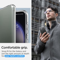 Spigen Ultra Hybrid Designed For Galaxy S23 Plus Case 2023, Crystal Clear