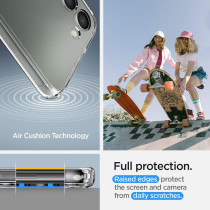 Spigen Ultra Hybrid Designed For Galaxy S23 Plus Case 2023, Crystal Clear