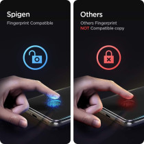 Spigen Tempered Glass Screen Protector Glas Tr Ez Fit, Designed For Galaxy S21, 2021, Pack Of 2