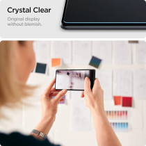 Spigen GlasTr Slim Screen Protector Compatible With Xiaomi 12T, Xiaomi 12T Pro, Pack Of 2, Scratch-Resistant, 9H Hardness Film