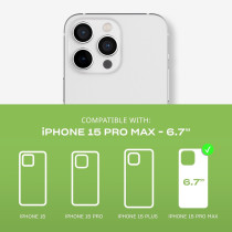Tech21 Evo For iPhone 15 Pro Max - Compatible With Magsafe - Impact Protection Case, Clear
